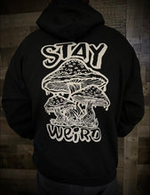 Load image into Gallery viewer, Stay Weird Hoodie (Black)
